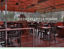 Tablet Screenshot of lapomme.be